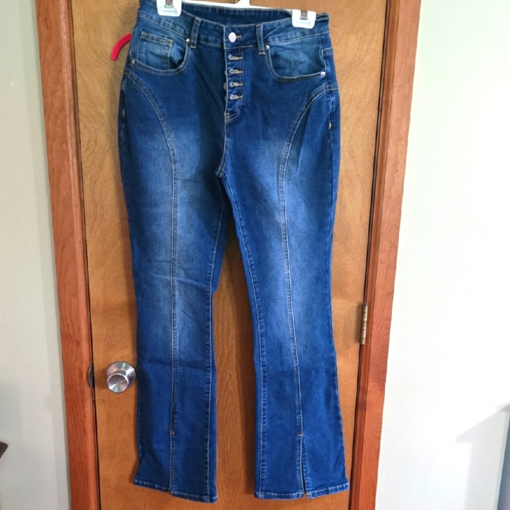 Unbranded Button Fly Jeans 8